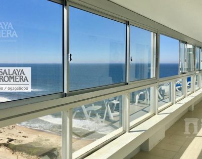 Venta Apartamento en Playa Brava, 3 Dorm. Dependencia de Servicio, Vistas Al Mar, Parrillero