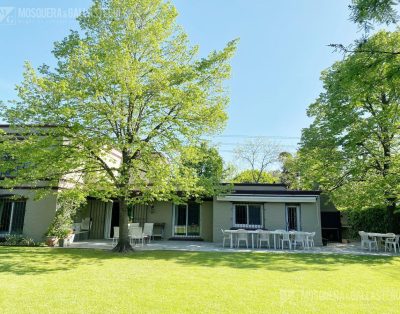 Mosquera y Gallastegui – Excelente Casa Sobre 1.000 m Alquiler de Verano