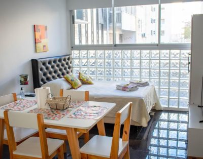 Departamento Studio en Colegiales Para 2 Personas Virrey Loreto