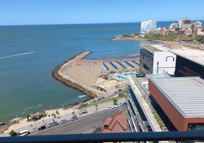 Departamento Frente Playa Varese Con Unica Vista Al Mar Piso 14° Edificio Alfamar