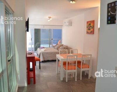 Palermo Soho. Moderno Studio Con Balcon Y Amenities. Alquiler Temporario Sin Garantia.