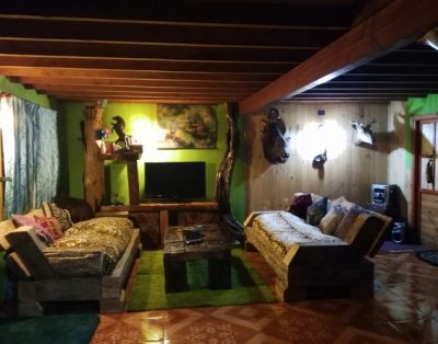 Se arriendo hermosa casa rústica