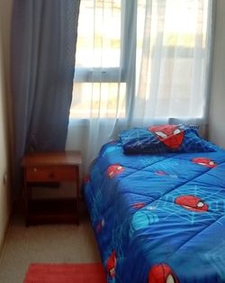 Departamento Amoblado en condominio con Wi-fi y estacionamiento exclusivo.