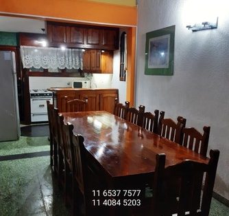 MAR DE AJÓ, Chalet 12 Pers 240Mts/Mar Alquilo Casa BºElSilvio