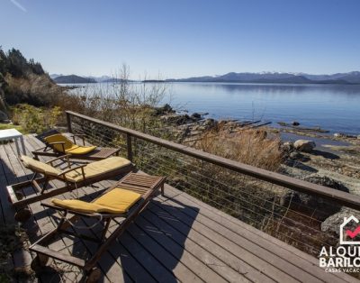 Alquiler Casa de Lujo con Costa De Lago Nahuel Huapi Bariloche