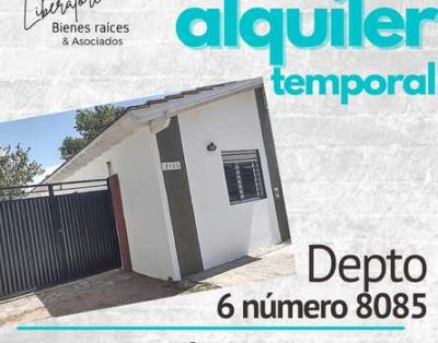 Alquiler Temporal Mar del Tuyú P/4 Personas $7.000