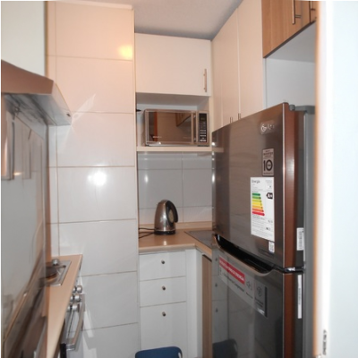 Arriendo por dias departamentos amoblados a pasos de fantasilandia y movistar arena