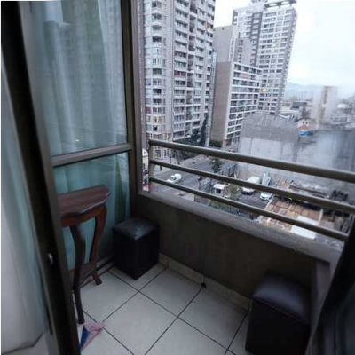 Depto amoblado, santiago centro, pasos hospital uc.