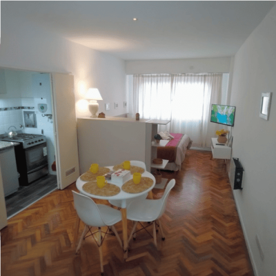 Alquiler temporario totalmente equipado para dos personas en Recoleta Caba