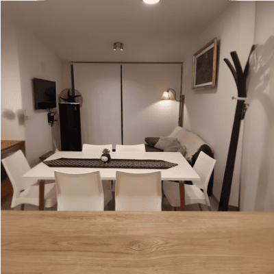 Departamento en  Zona Norte, para 2 personas con cochera