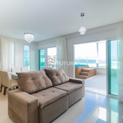 Cobertura duplex com vista mar – praia do mariscal, bombinhas sc (la125f)