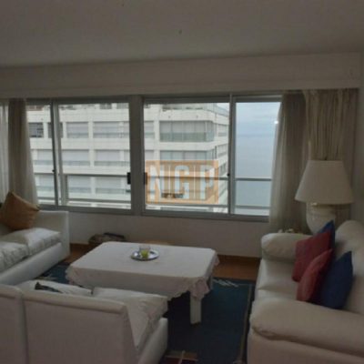 Departamento en punta del este, torre cuenta con todos los servicios.