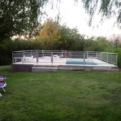 Alquiler cabaña negusa en villa de merlo