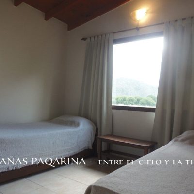 Alquiler cabañas paqarina en tafí del valle