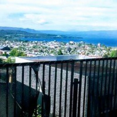 Casa 8 personas con espectacular vista al lago y la ciudad de villarrica: