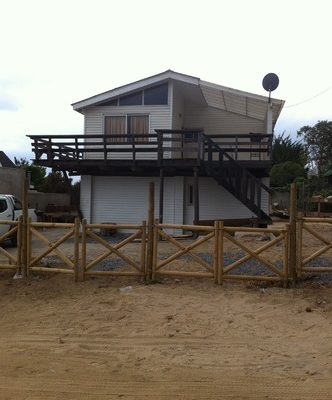 Algarrobo norte arriendo cabaña a una cuadra de la palya y co