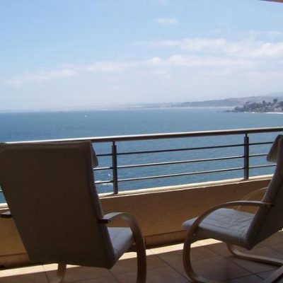 Gran terraza vista al mar