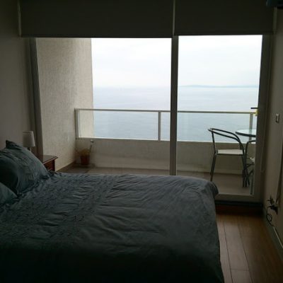 Arriendo lindo departamento con hermosa vista al mar en reñaca