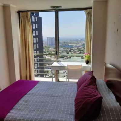 Arriendo departamento equipado la florida mirador $360.000 vista, piscina (opción estacionamiento)