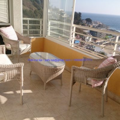 Departamento frente al mar – cochoa reñaca (edif. euromarina i)