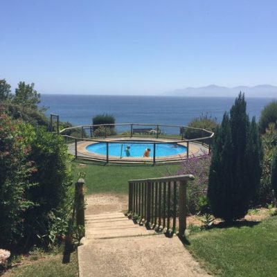 Departamento en la playa con espectacular vista al mar, condominio bahía pelícanos horcón