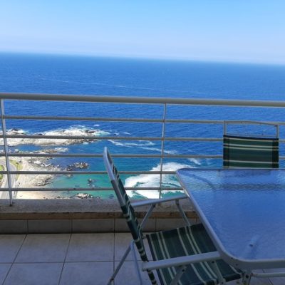 Reñaca, para 6, vista al mar, piscinas, frente a la playa