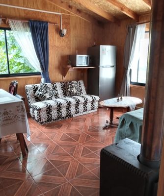 Cabaña para 5 en parcela laylanda