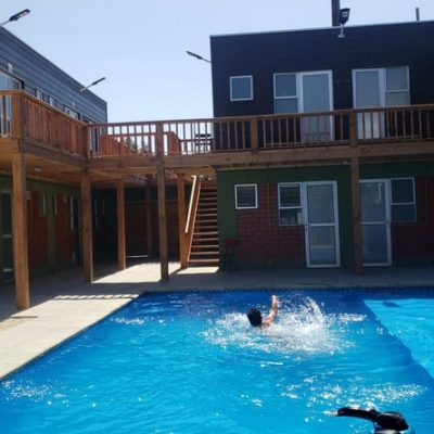 Cabañas matrimoniales, con piscina