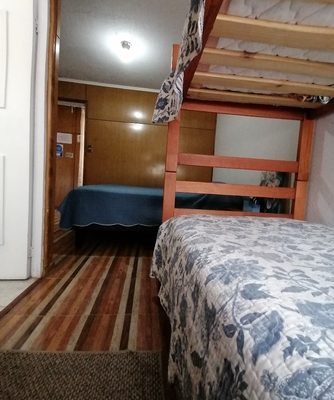 Habitación cuádruple estándar con baño privado, caleta abarca