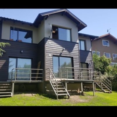 Bungalows con hermosa vista al lago a 10″del Centro Cívico Bariloche. Barrio Melipal km4 mara