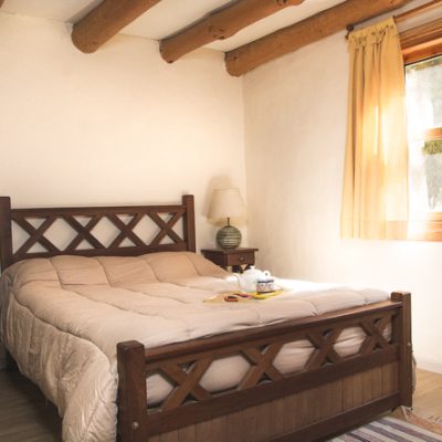 Casa aike en el bosque.