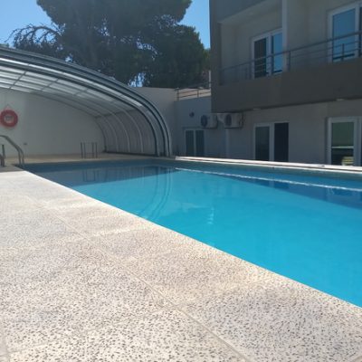 Departamento frente al parque y 150 metros de la playa 2/3 pax