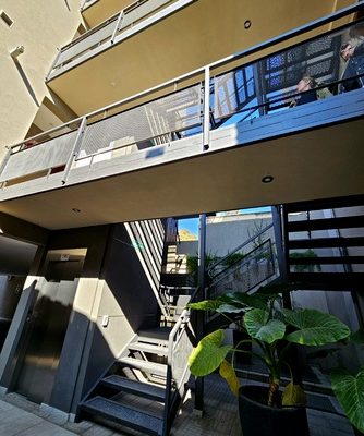 Departamento frente al parque gral san martin