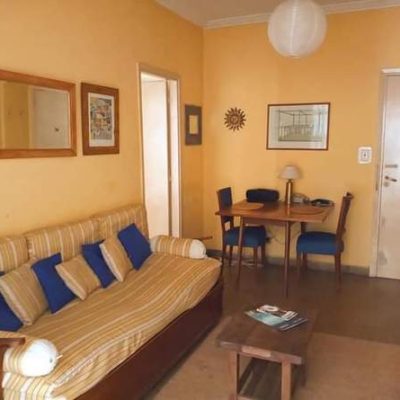 2 ambientes con balcón/ frente mar/ zona torreón/para 3-4 pers/ baño completo/ cocina completa
