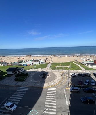 Espectacular vista al mar en pleno centro! departamento para 5 en miramar