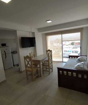Monoambiente y departamento