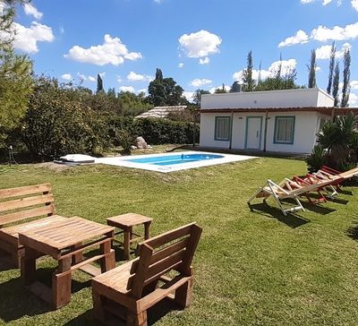 Alquiler de cabaña con pileta privada