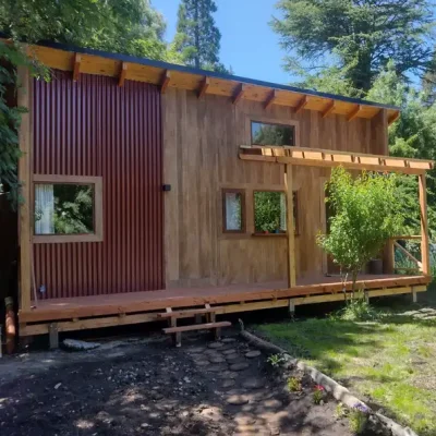 Casa en entorno de bosque