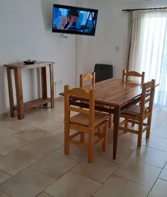 Departamento temporario con cochera. partido de 9 de julio, bs as, 2 ambientes, céntrico, 4to piso